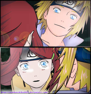 Kushina Uzumkai and Minato Namikaze