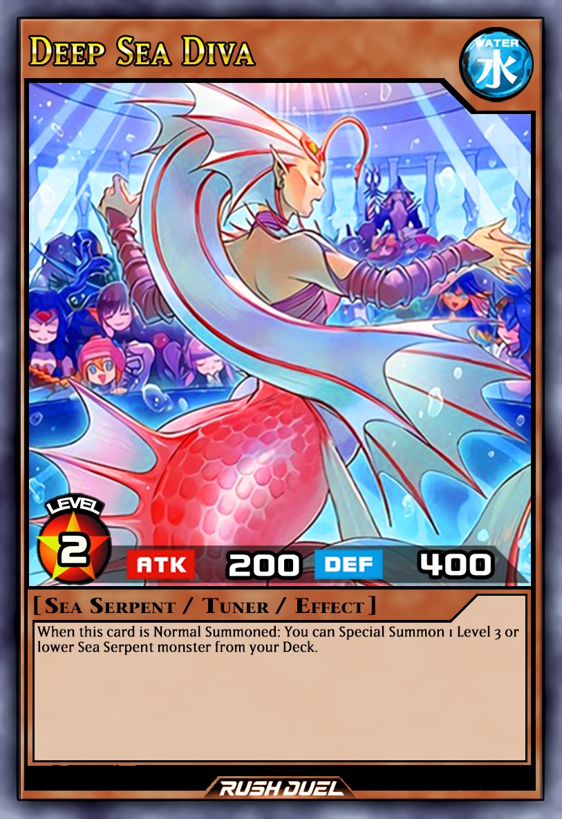 yugioh deep sea diva deck Yu-Gi-Oh! - (RGBT-EN035) - Raging Battle - Unlimited Edition Type monster from your Deck. Are there any substitutes for