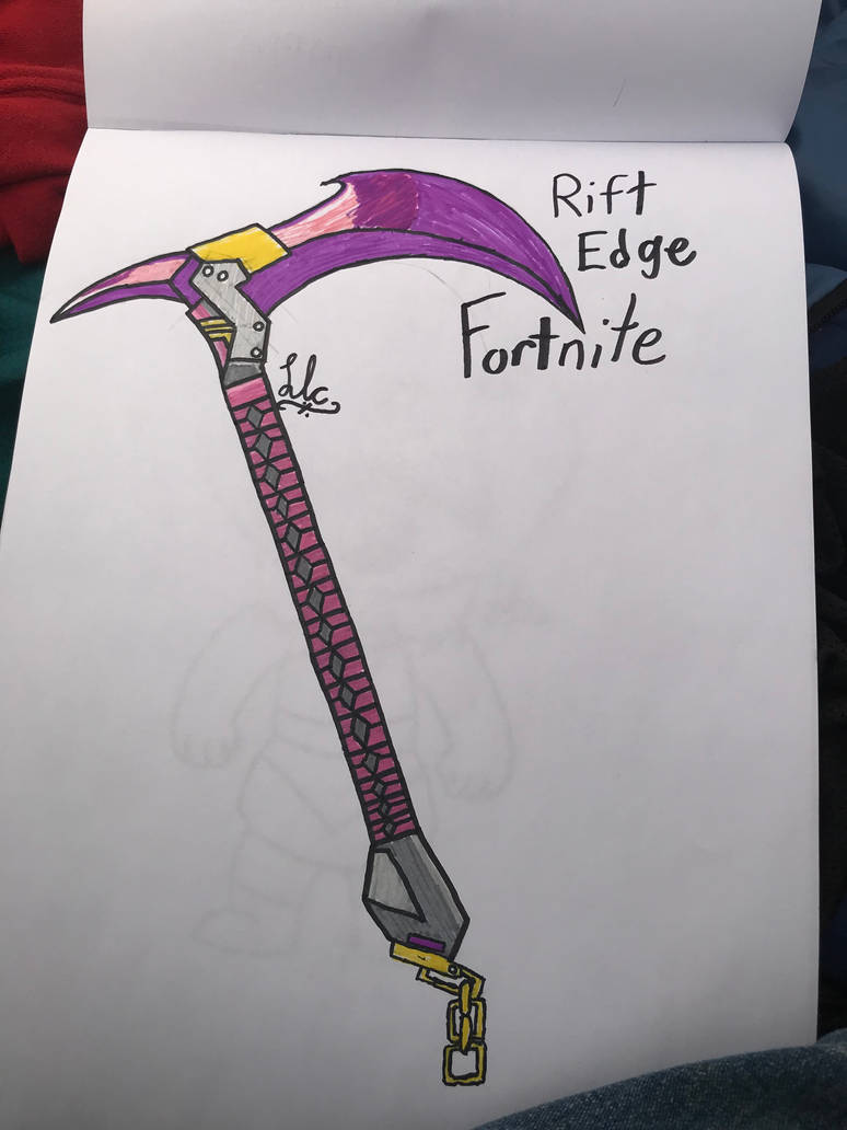 Rift Edge pickax from Fortnite by Lloydlovescandy on DeviantArt