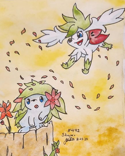 Shaymin - #492 -  Pokédex