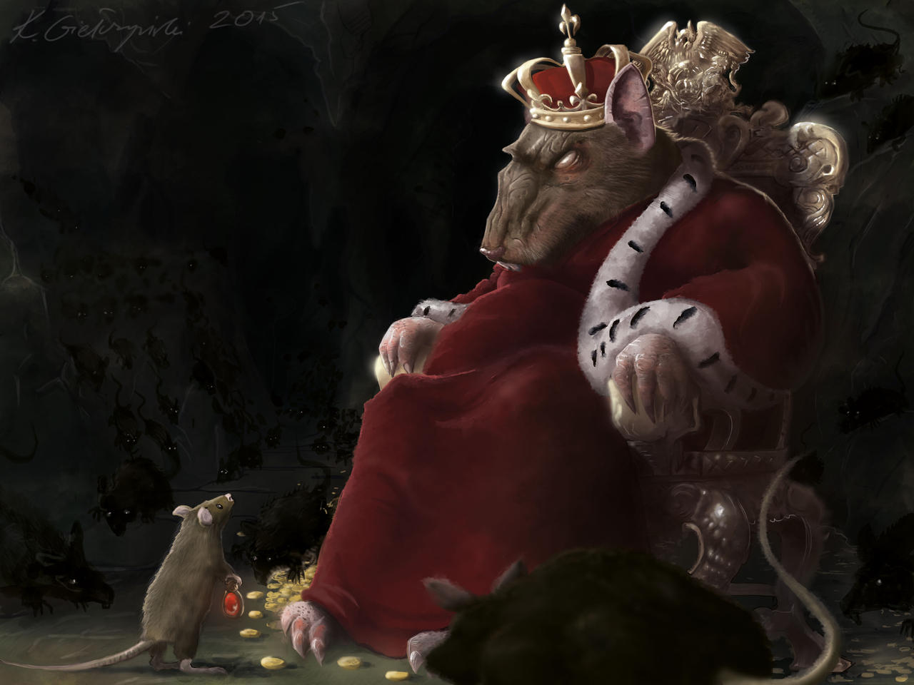 The Ancient Rat King by CrossmindAi on DeviantArt