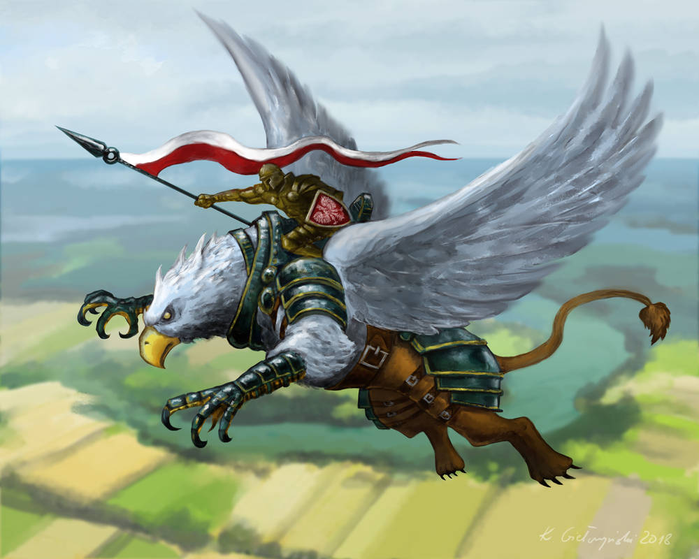 Griffin Rinder Griffin Rider by gielczynski on DeviantArt