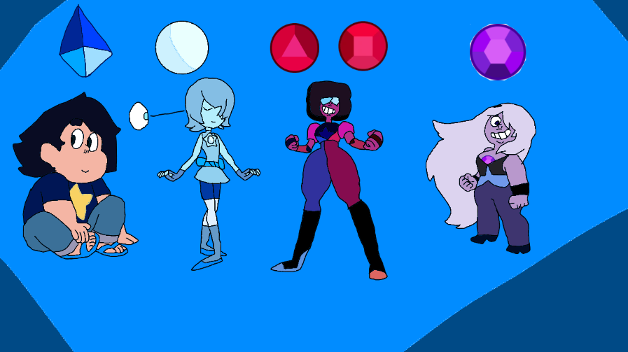 Blue Steven Diamond AU Crystal Gems by James1414thecat on DeviantArt