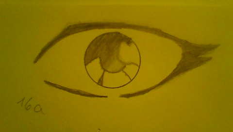 Anime eye.