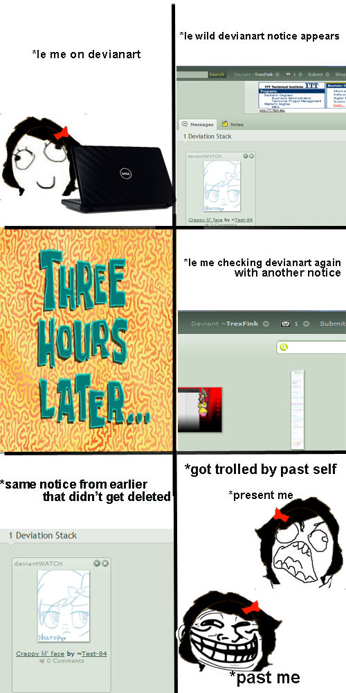 Think Positive Deviantart Rage Deviantart Rage by TrexFink on DeviantArt