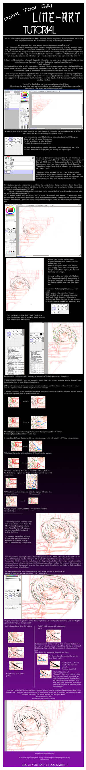 Paint Tool SAI: Line Tutorial