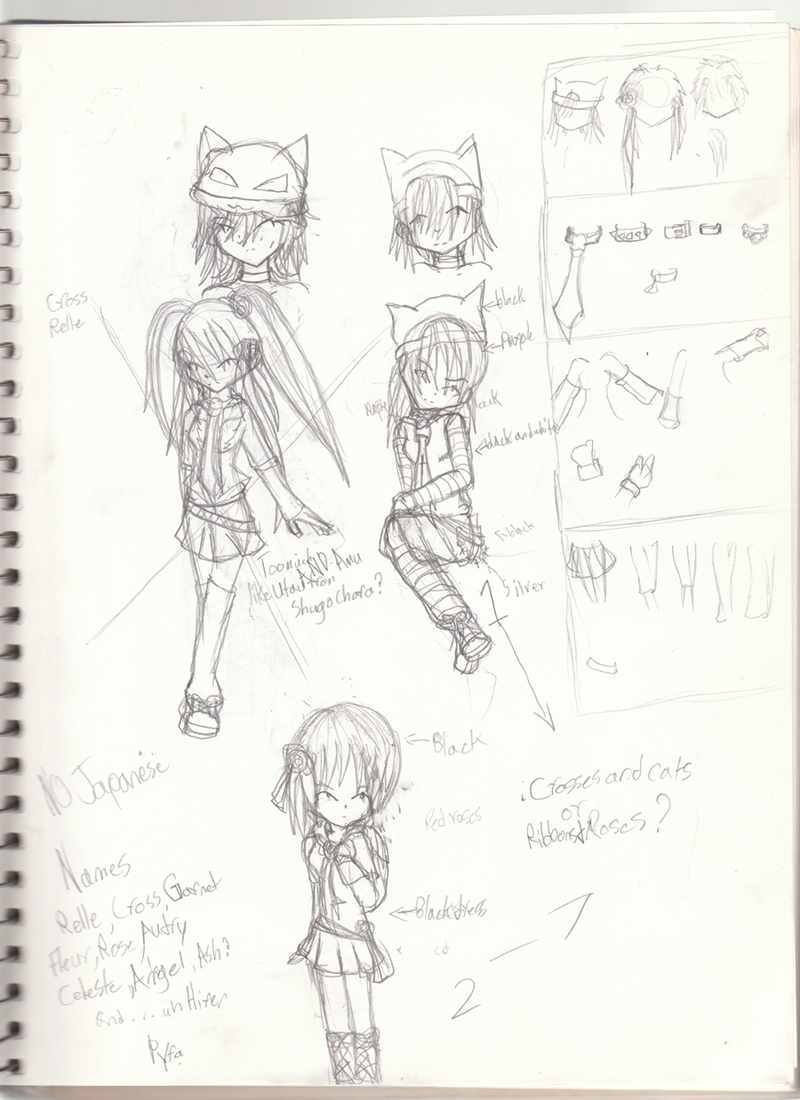 OLD: 2008 New CL Character Designs