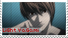 Light Yagami Stamp