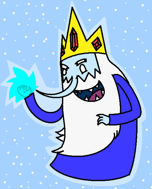 Adventure time- Ice king by xXKitshimeXx on DeviantArt