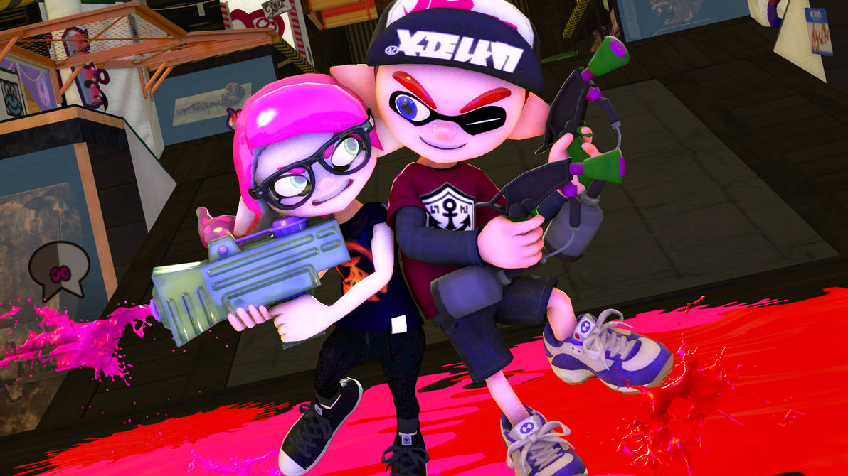 ::SFM Splatoon:: Rivals forever by xXKitshimeXx on DeviantArt