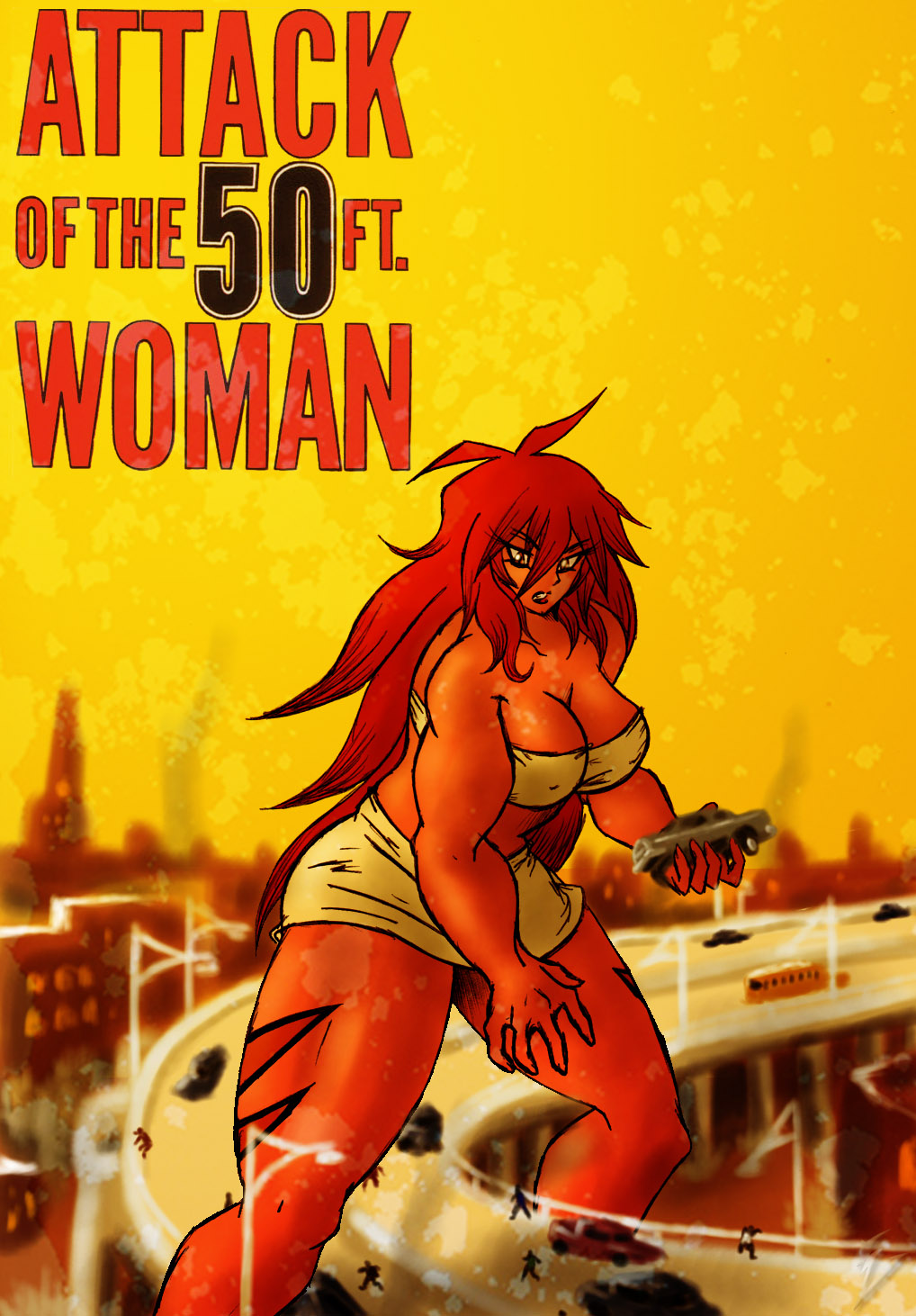 Commission: Attack of the 50' Tall Hotness