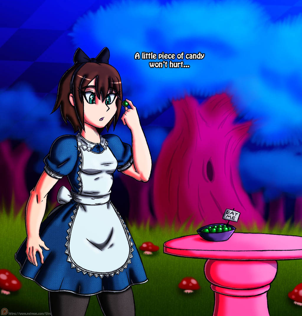 Comm: Aeron in Wonderland 01 by ViroVeteruscy