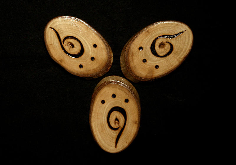 Walnut Wood Talismans