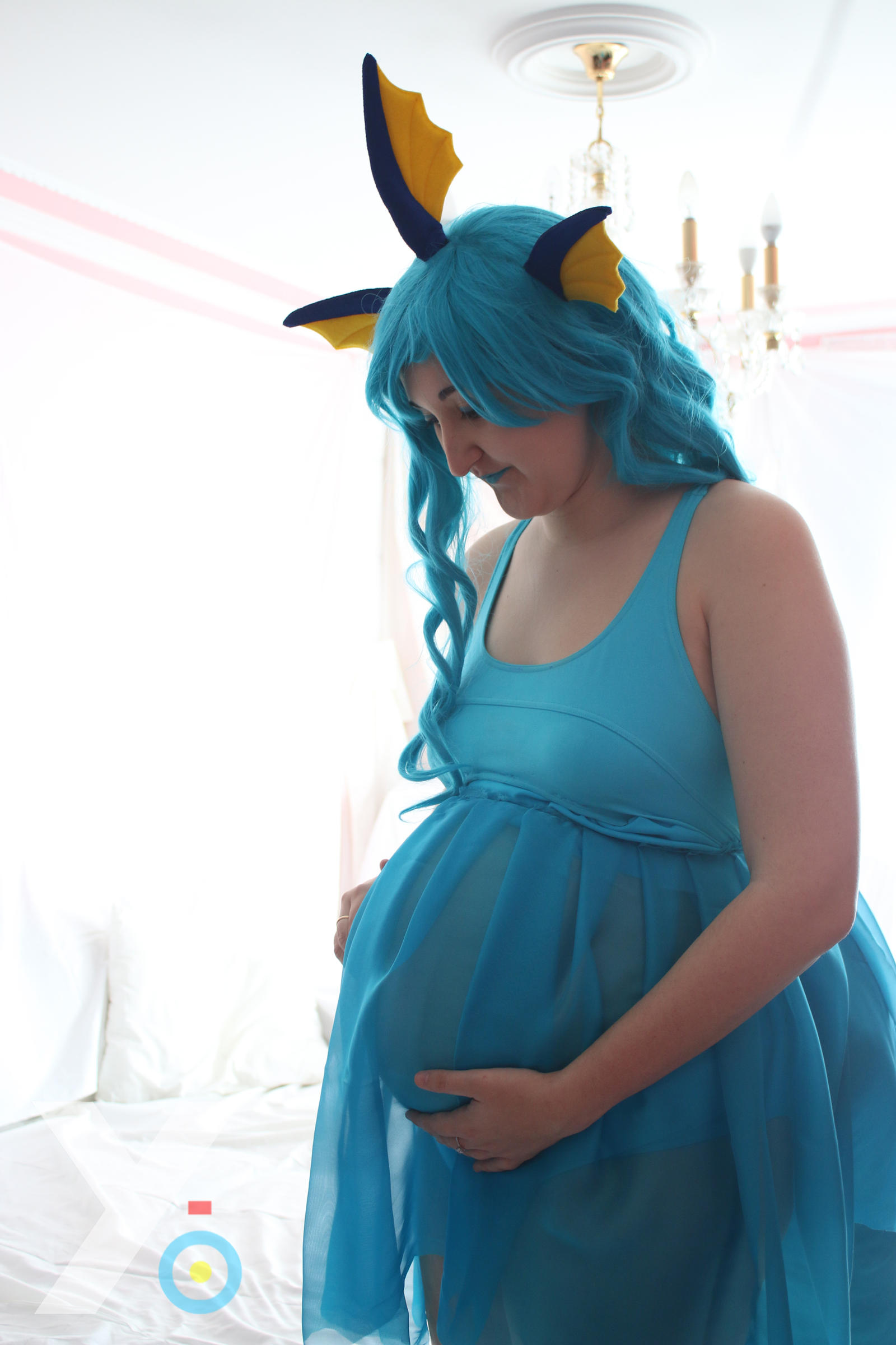Pokemon Gijinka Maternity Cosplay Vaporeon 01 By Yo Cosplay On Deviantart