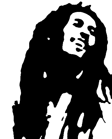 Bob Marley Stencil