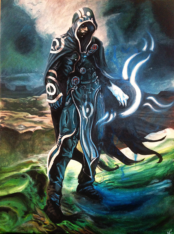 Jace Beleren Reproduction Painting