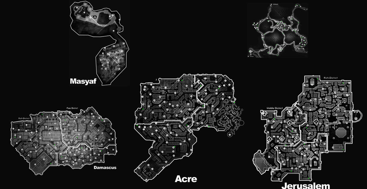 assassin's creed maps by ConnieFloorPlans on DeviantArt
