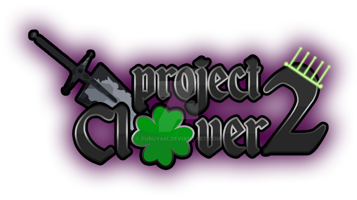 Project Clover Logo for a game called Project Clover 2 by FuruyaM on DeviantArt