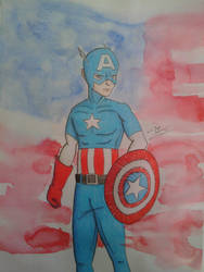 Captain America I by GMS-Drawing