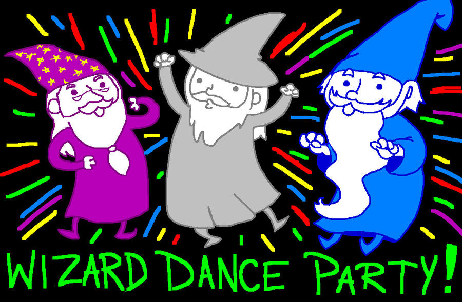 Wizard Dance Party by cookiekhaleesi on DeviantArt