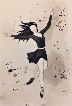 Inktober #4: Dancer