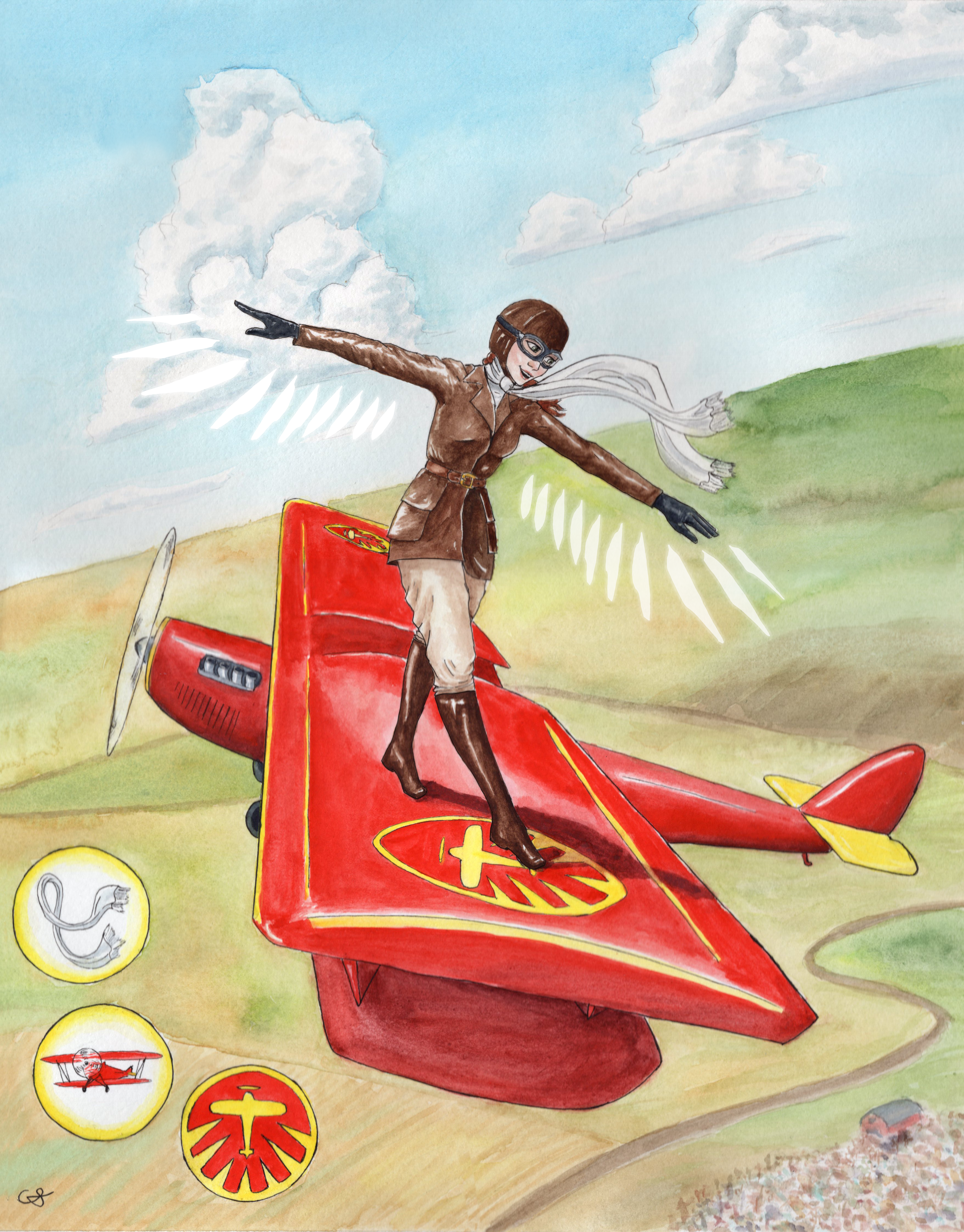 Laverne the Flying Blade Dancer: Arcane Idol OCC by zorarara on DeviantArt