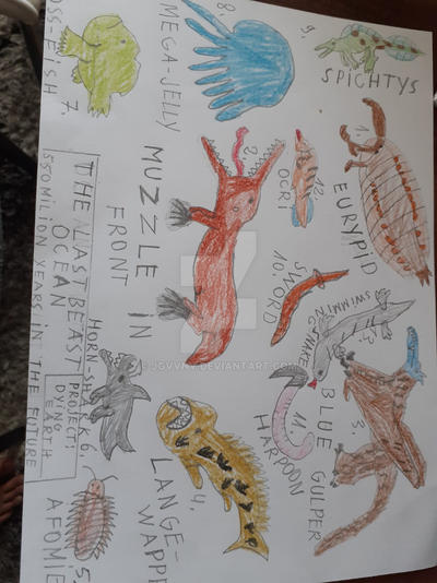 Ocean creature 550 milion years in the future by jgvvnv on DeviantArt