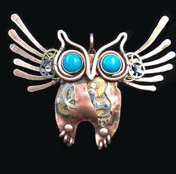 Steampunk Owl