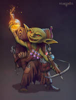 Goblin Alchemist - Fizmald by hyartsoul