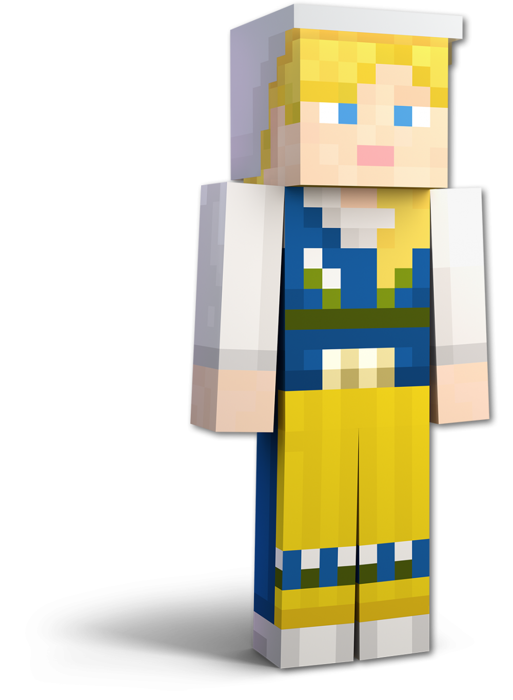 Power Hungry Alex, Minecraft Skin