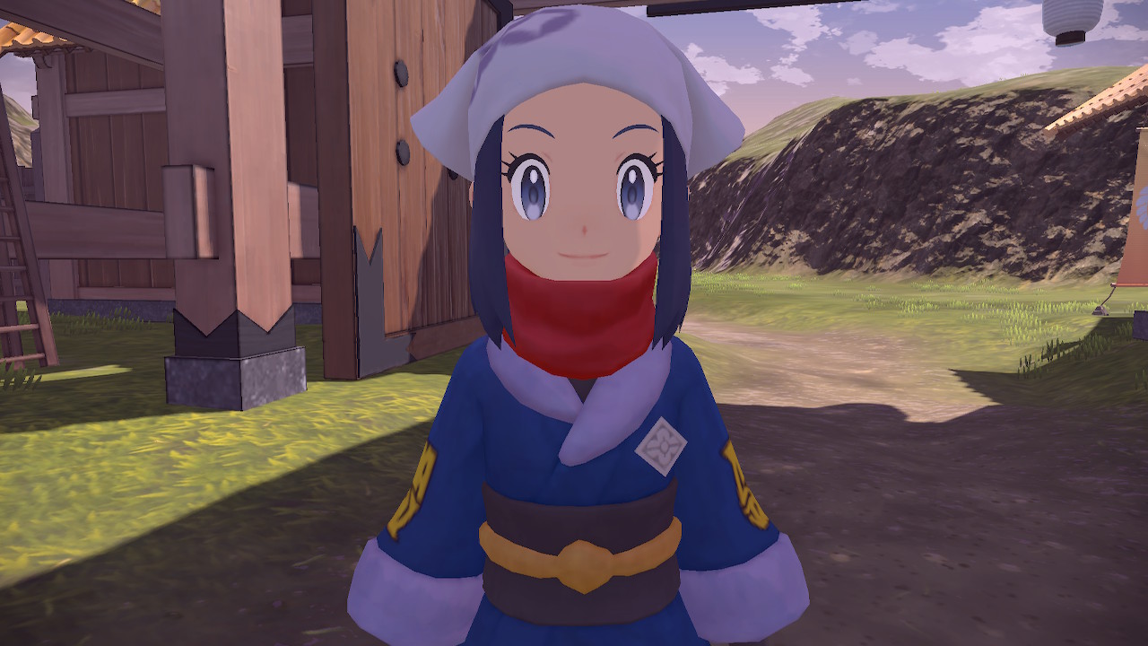 Akari (Screenshot) - Pokemon Legend Arceus by Rubychu96 on DeviantArt