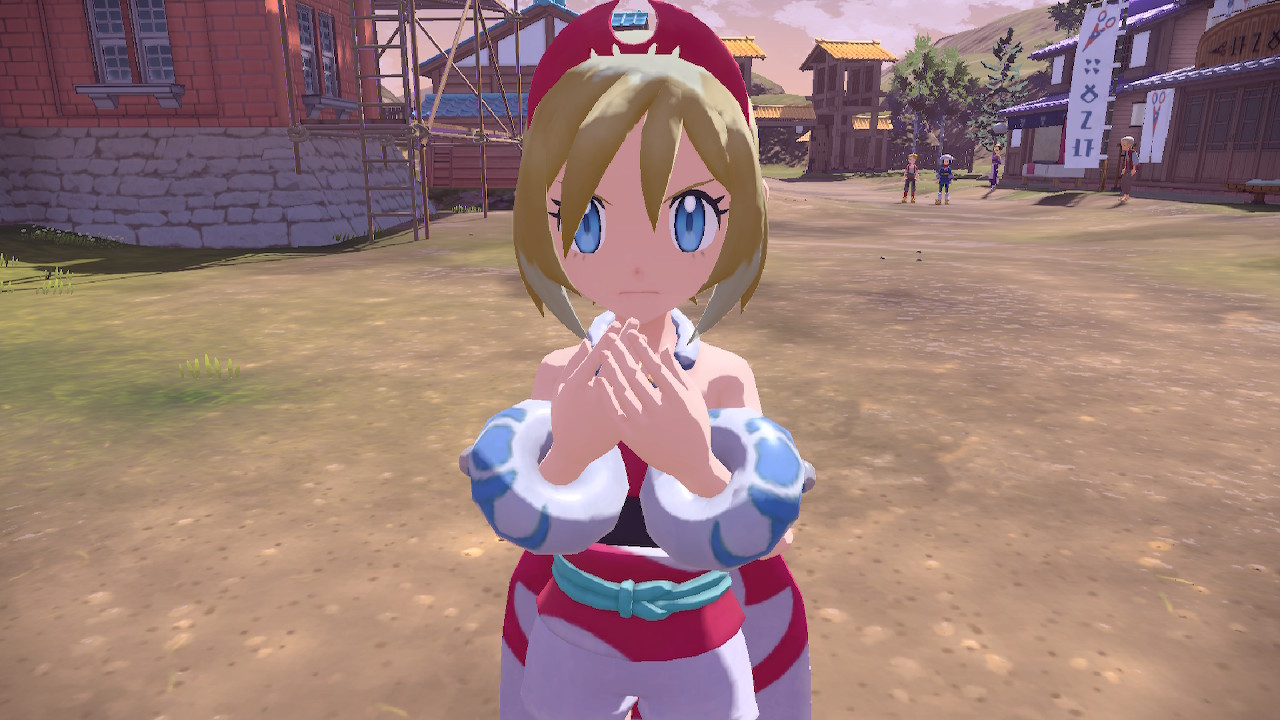 Irida (Screenshot) - Pokemon Legend Arceus by Rubychu96 on DeviantArt