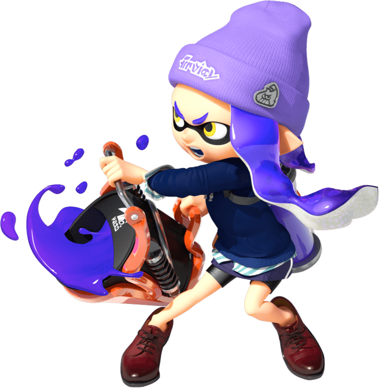 Inkling (Render) - Splatoon 2 by Rubychu96 on DeviantArt