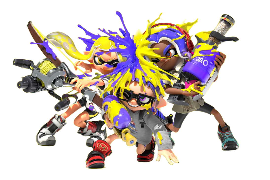 Inkling / Octoling (Render) - Splatoon 3 by Rubychu96 on DeviantArt