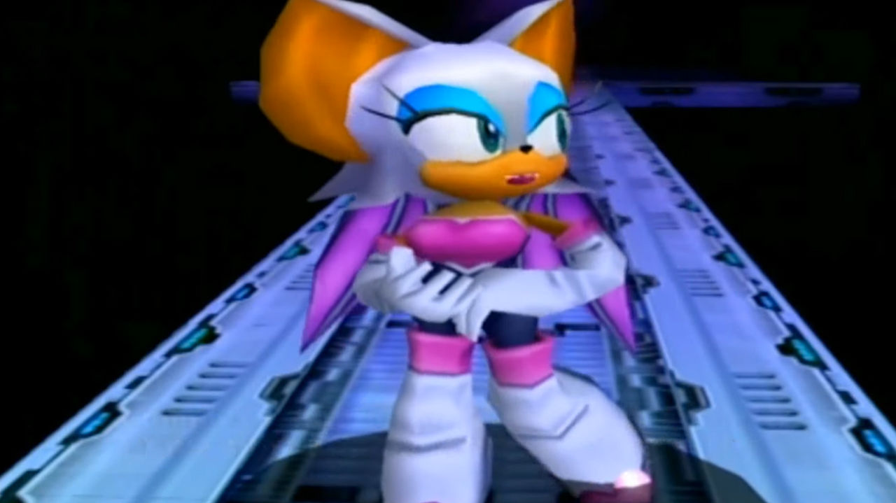 Sa2 Rouge Rouge (Screenshot) - Sonic Adventure 2 by Rubychu96 on DeviantArt