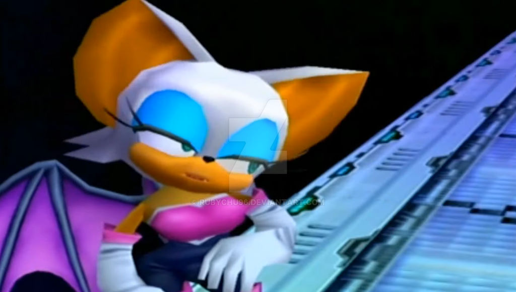 Sa2 Rouge Rouge (Screenshot) - Sonic Adventure 2 by Rubychu96 on DeviantArt