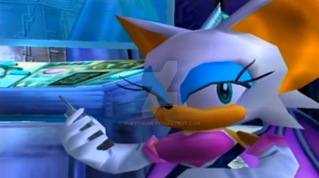 Sa2 Rouge Rouge (Screenshot) - Sonic Adventure 2 by Rubychu96 on DeviantArt