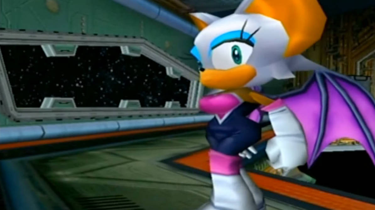 Sa2 Rouge Rouge (Screenshot) - Sonic Adventure 2 by Rubychu96 on DeviantArt