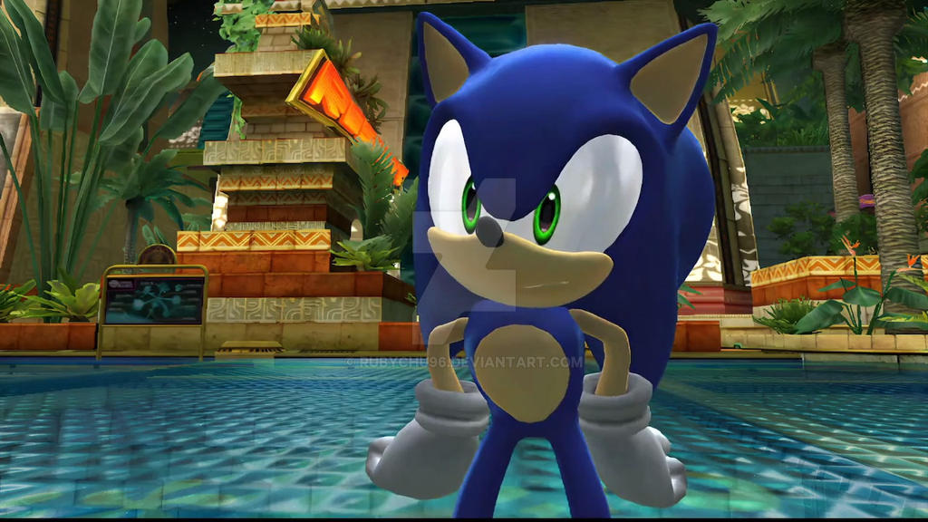 Sonic (Screenshot) - Sonic Colors by Rubychu96 on DeviantArt