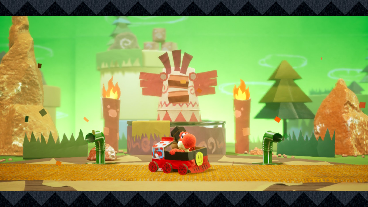 Go Go Yoshi Yoshi (Screenshot) - Yoshi's Crafted World by Rubychu96 on DeviantArt
