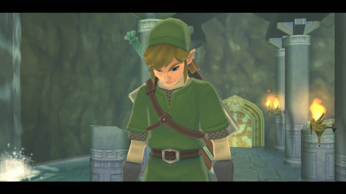 Link Screenshot Link (Screenshot) - Zelda Skyward Sword HD by Rubychu96 on DeviantArt