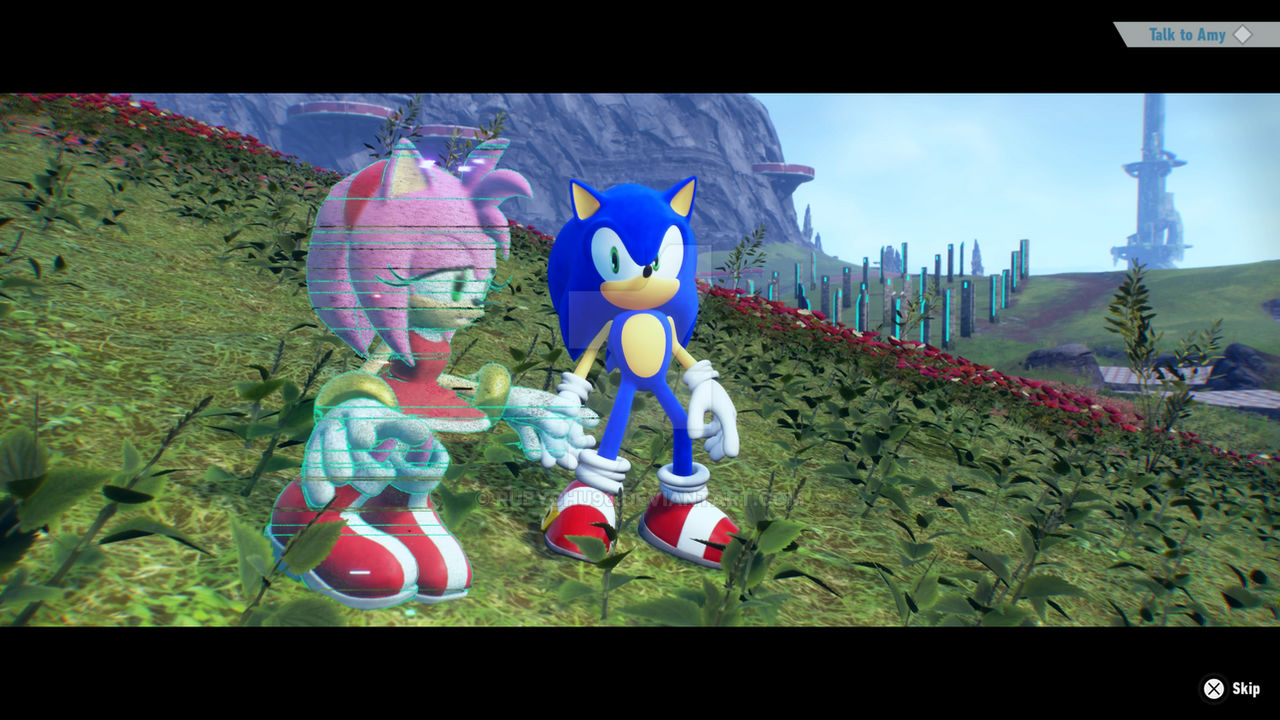 Sonic Frontiers: vaza cena do resgate da personagem Amy