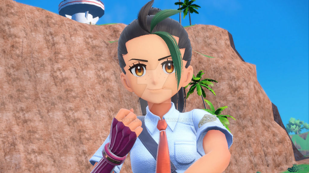 Nemona R64 Nemona (Screenshot) - Pokemon Scarlet by Rubychu96 on DeviantArt