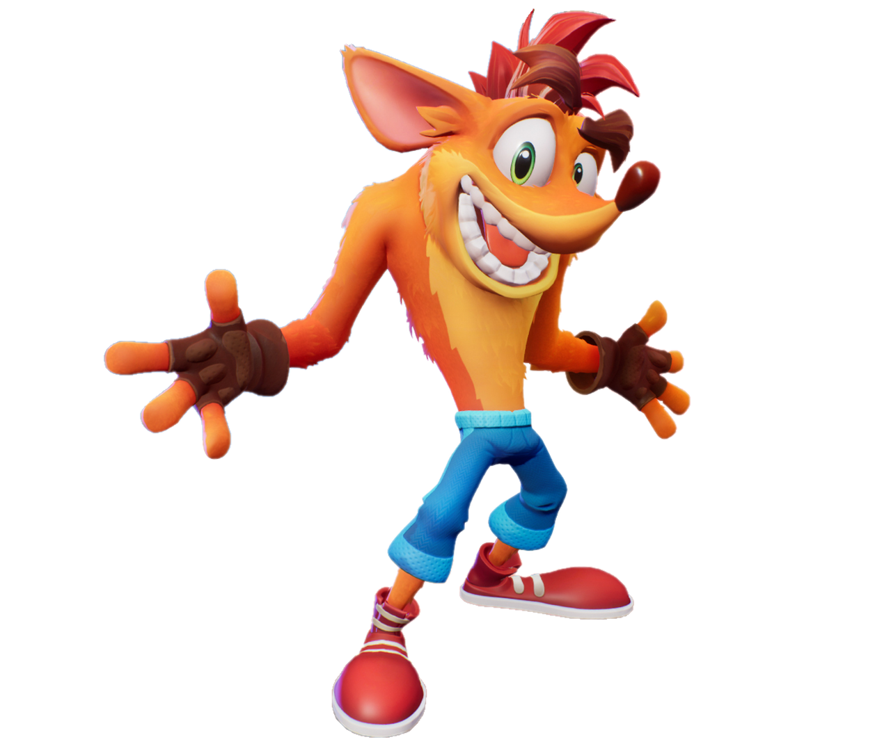 Crash Bandicoot (2023 Render) by Rubychu96 on DeviantArt