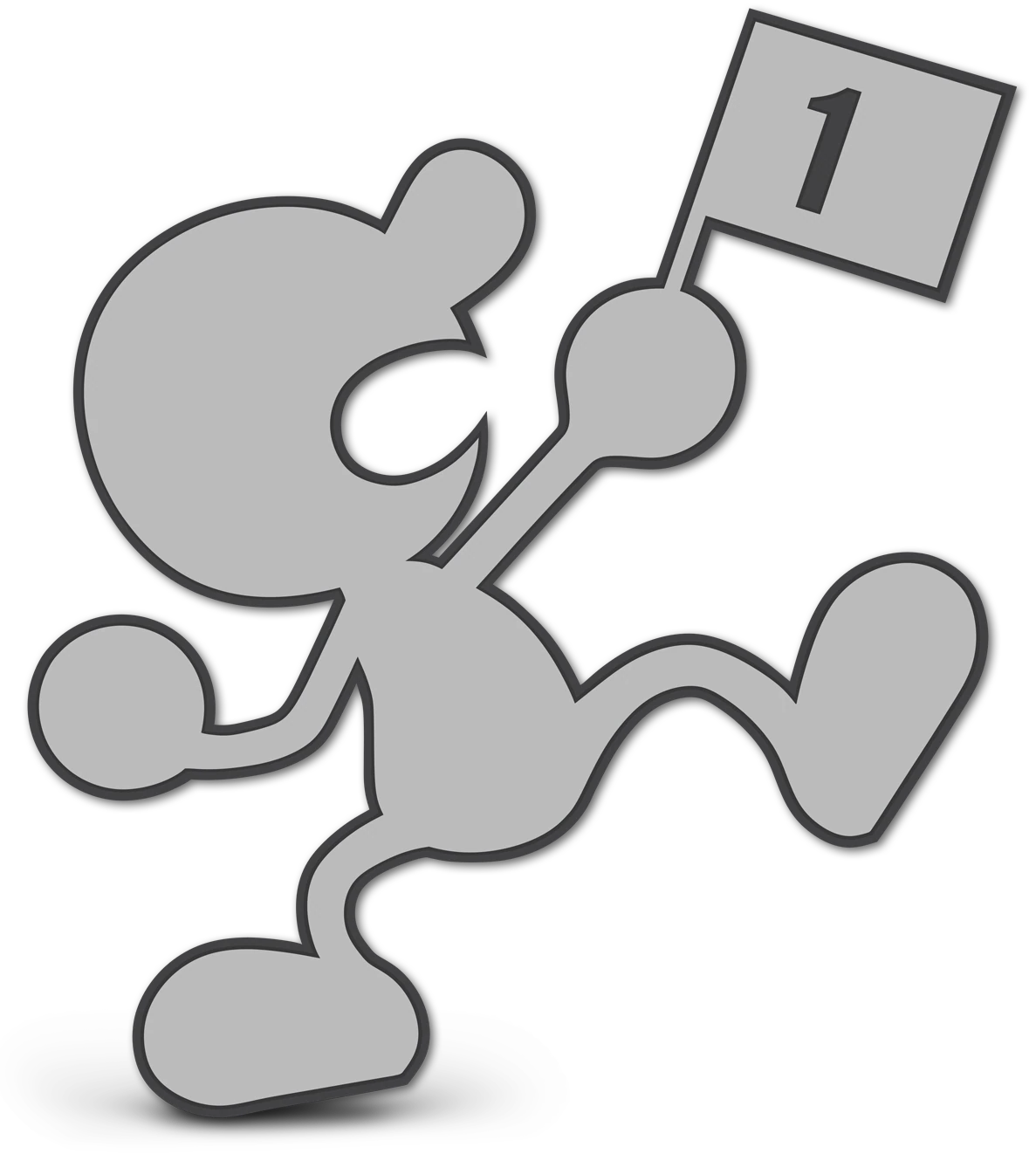 Miipedia  Mr. Game and Watch (Super Smash Bros.)