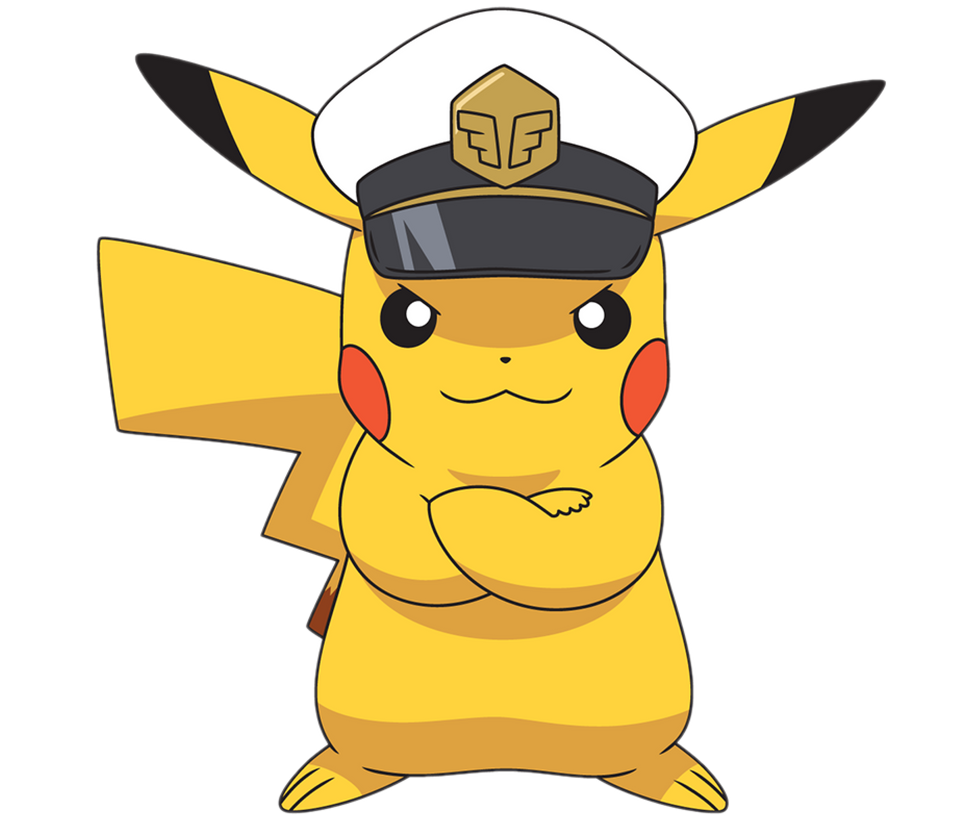 Captain Pikachu - The New Pokemon Anime by Rubychu96 on DeviantArt