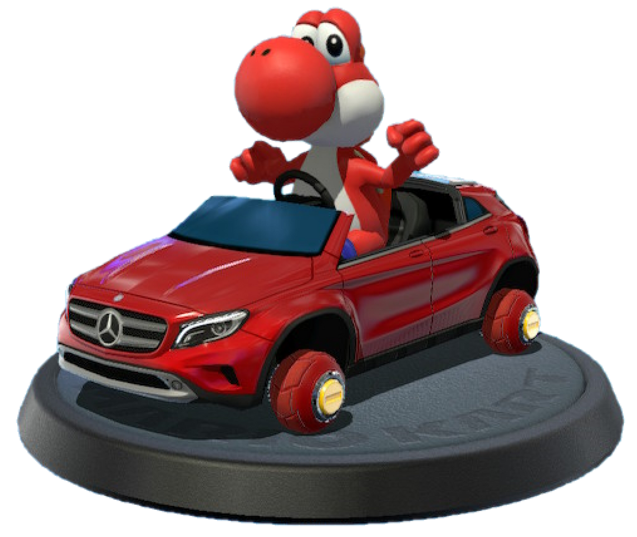 Red Mario Red Yoshi (Mario Kart 8 Deluxe) by Rubychu96 on DeviantArt