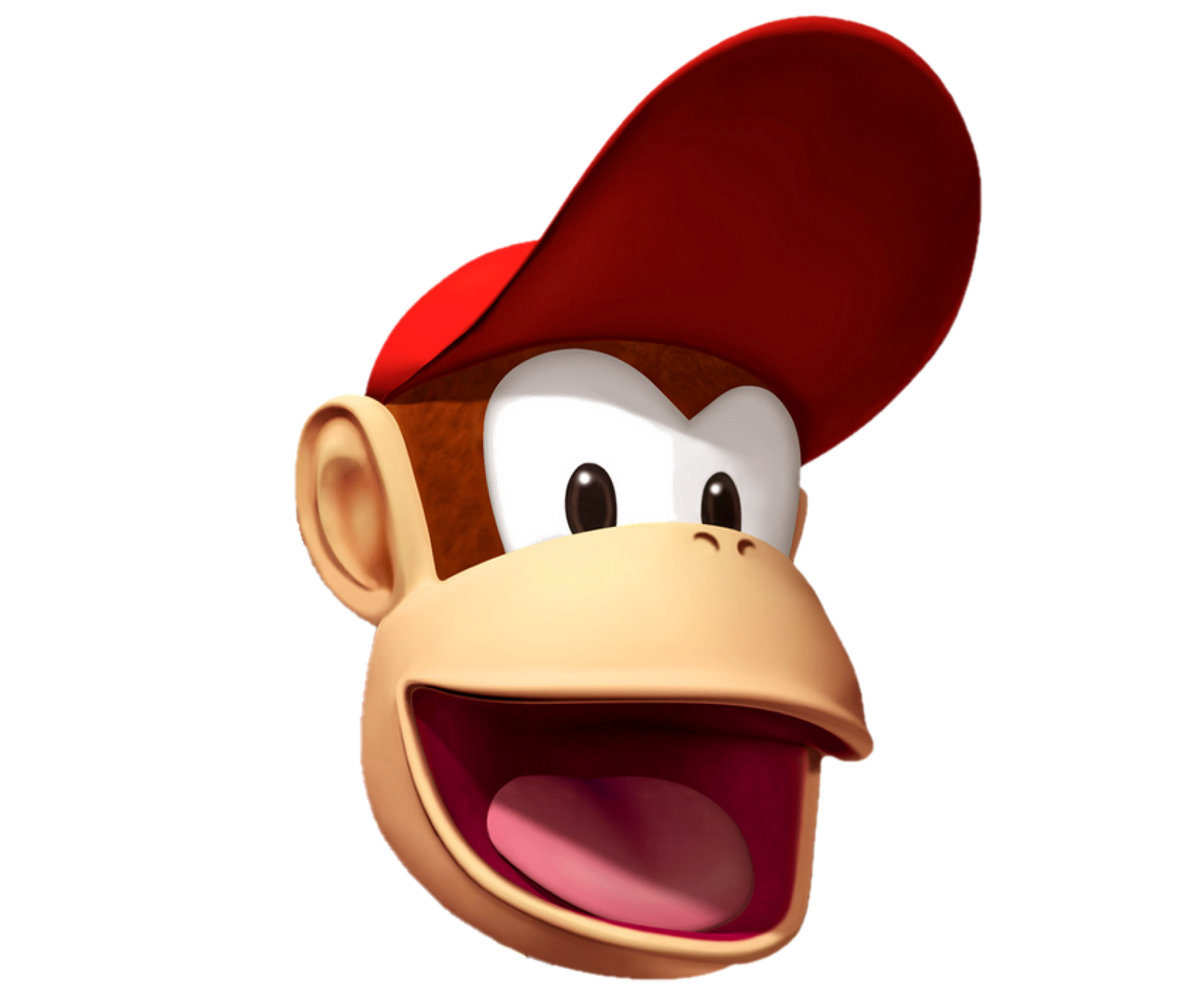 Diddy Kong's Head by Rubychu96 on DeviantArt