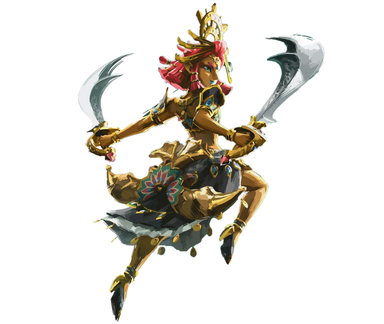 Riju - Zelda Tears of the Kingdom by Rubychu96 on DeviantArt