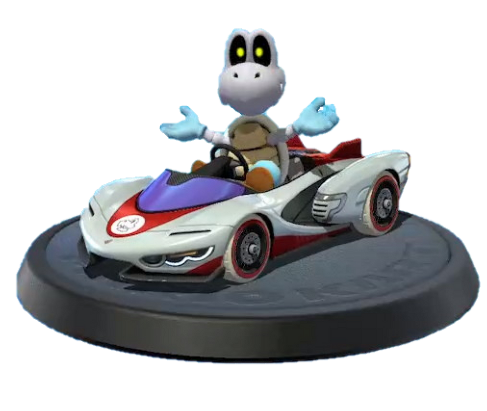 Dry Bones Mario Kart 8 Deluxe by Rubychu96 on DeviantArt